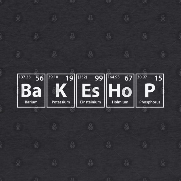 Bakeshop (Ba-K-Es-Ho-P) Periodic Elements Spelling by cerebrands